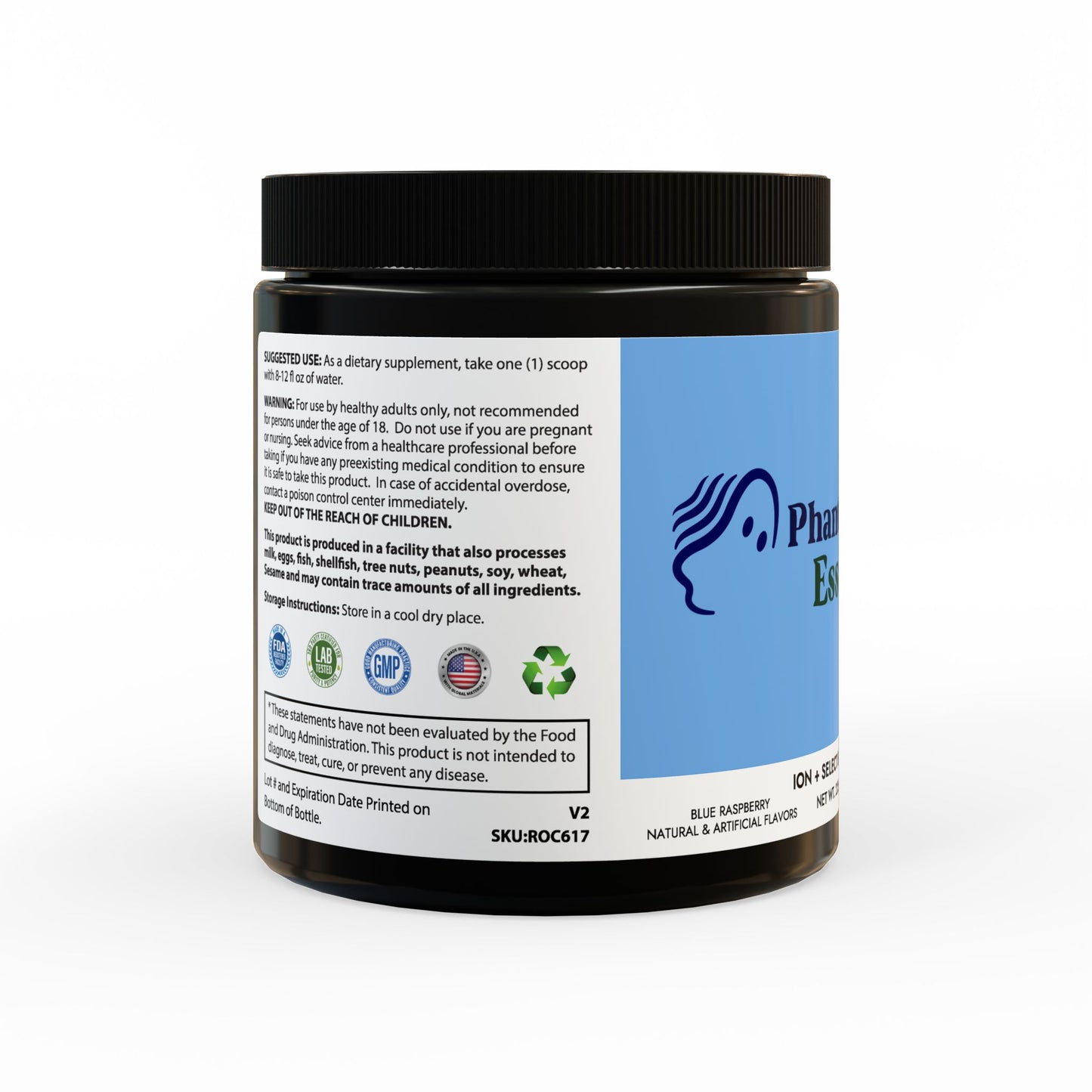 ION + Select Electrolyte Supplement (225g, 7.9oz) - by Phantom Vibes