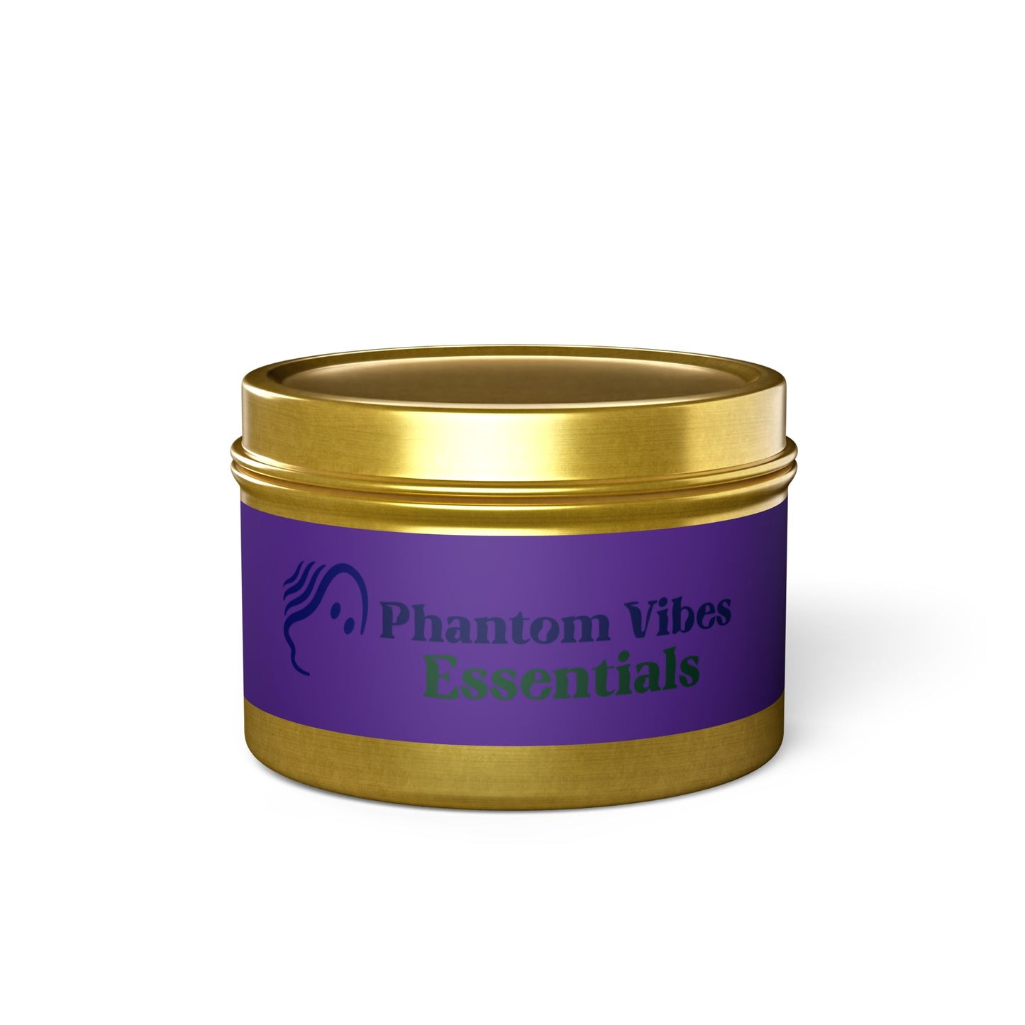 Phantom Vibes Essential Tin Candles - Relaxing Aromatherapy, Cozy Atmosphere, Meditation Gifts, Home Decor, Self-Care Essentials