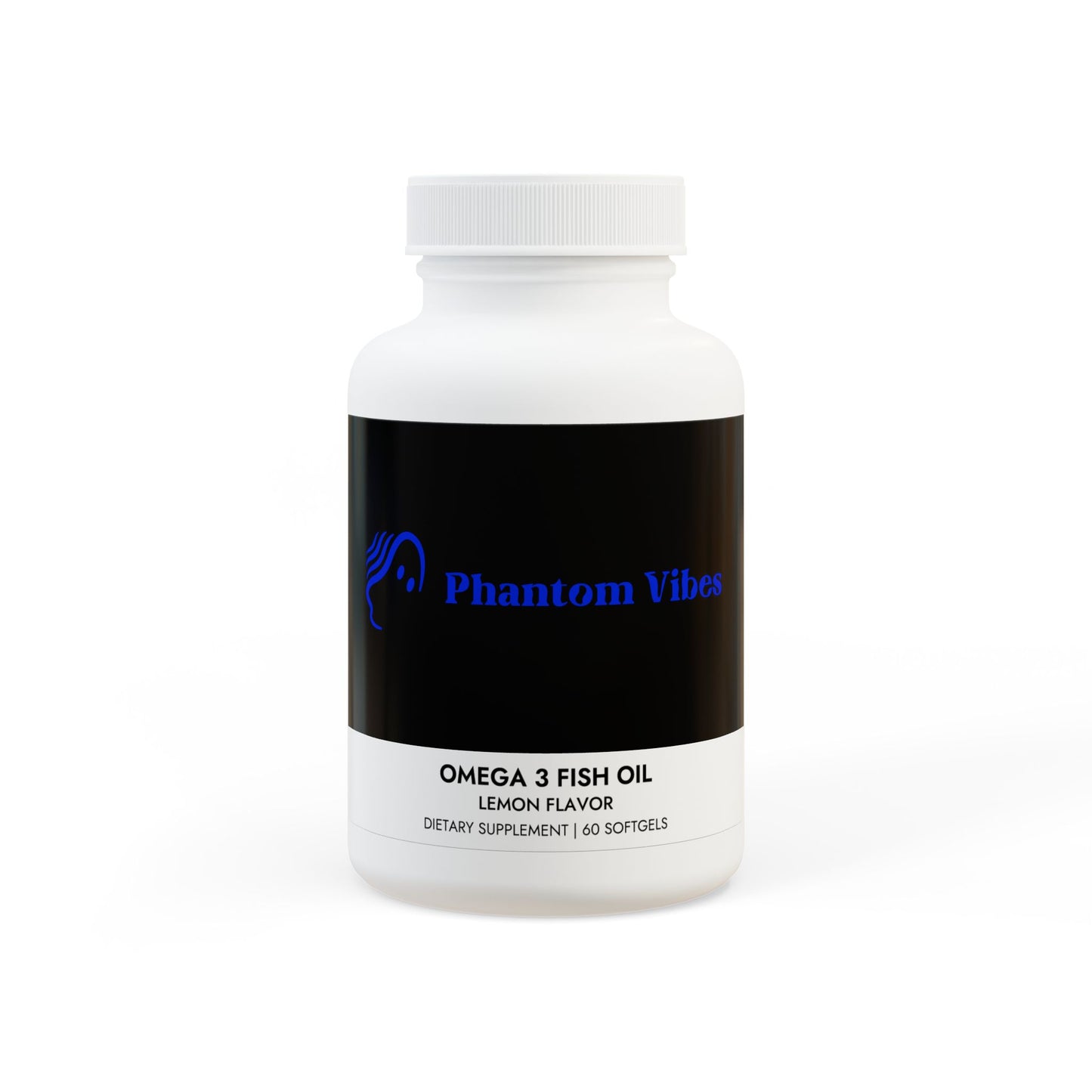 Omega 3 Fish Oil Supplement (60 Softgels) - by Phantom Vibes