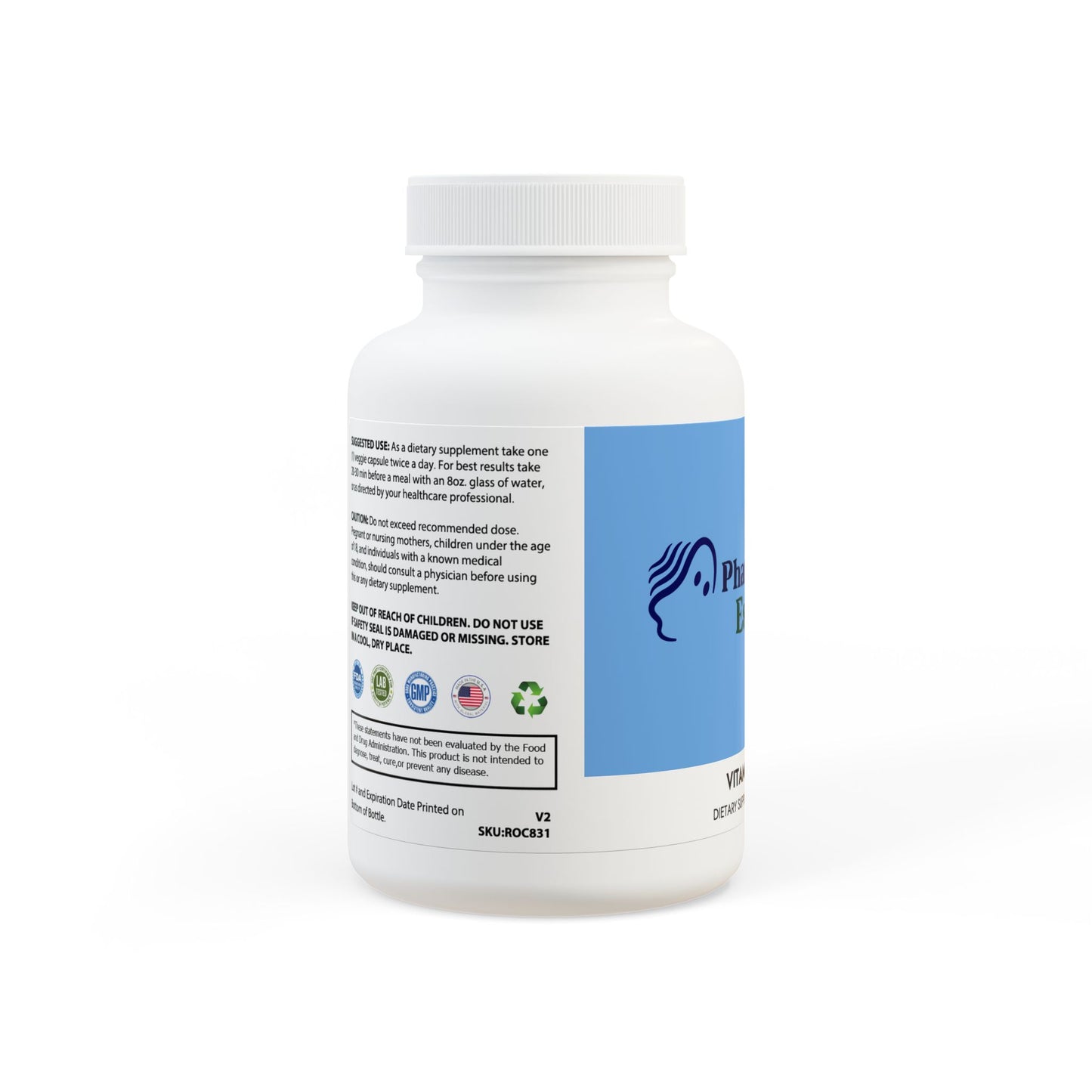 Vitamin K2 + D3 Supplement 5000 UI (60 Capsules) - by Phantom Vibes
