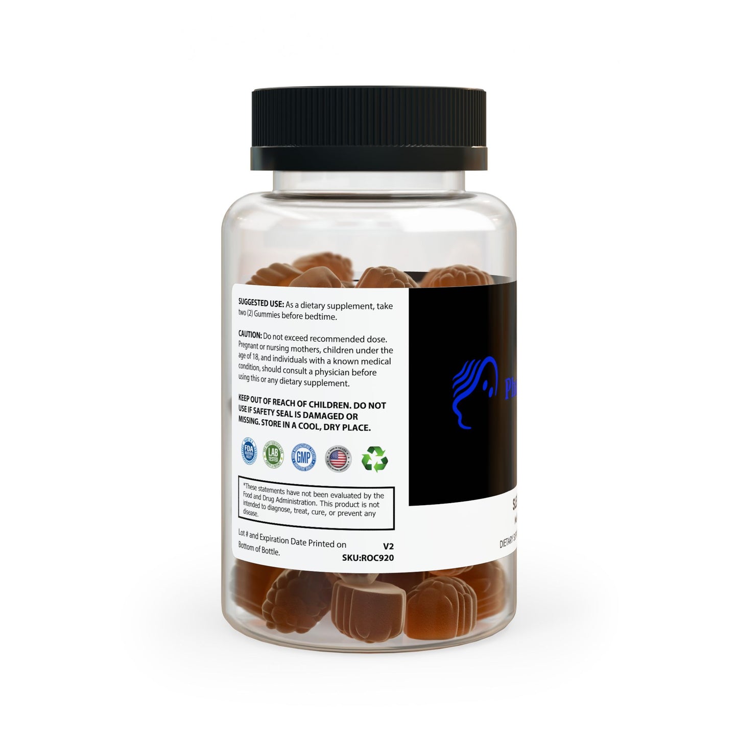 Sleep Well Gummies (60 Gummies) - by Phantom Vibes