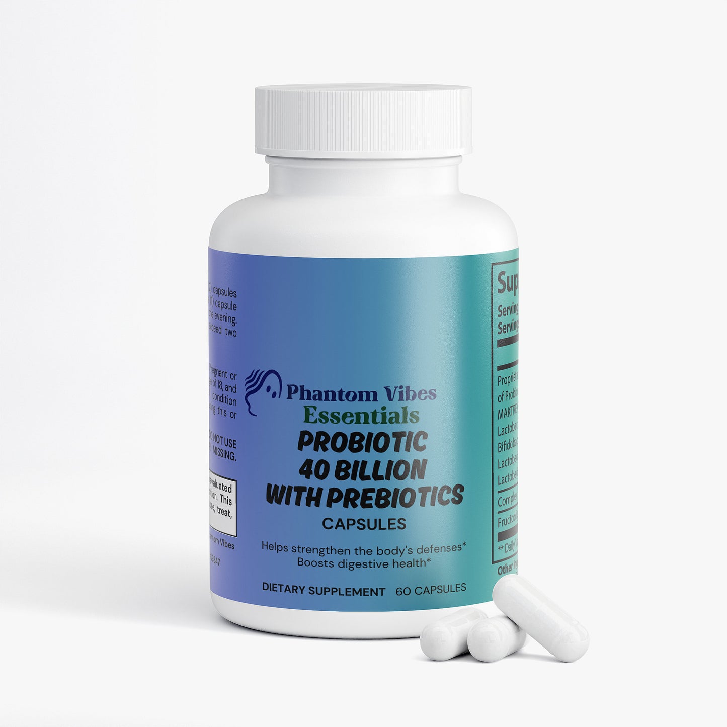 Probiotic 40 Billion with Prebiotics