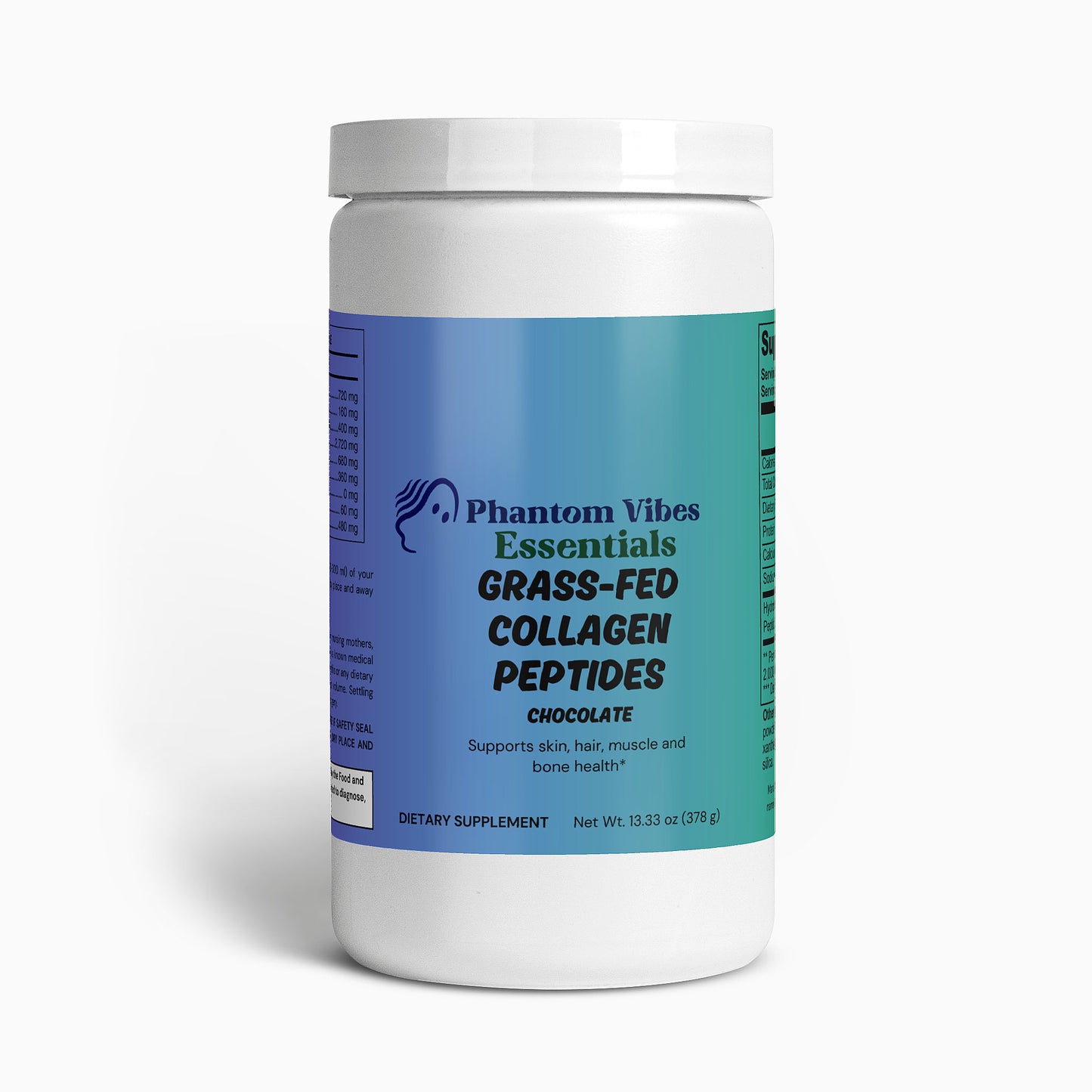Grass-Fed Collagen Peptides Powder (Chocolate)