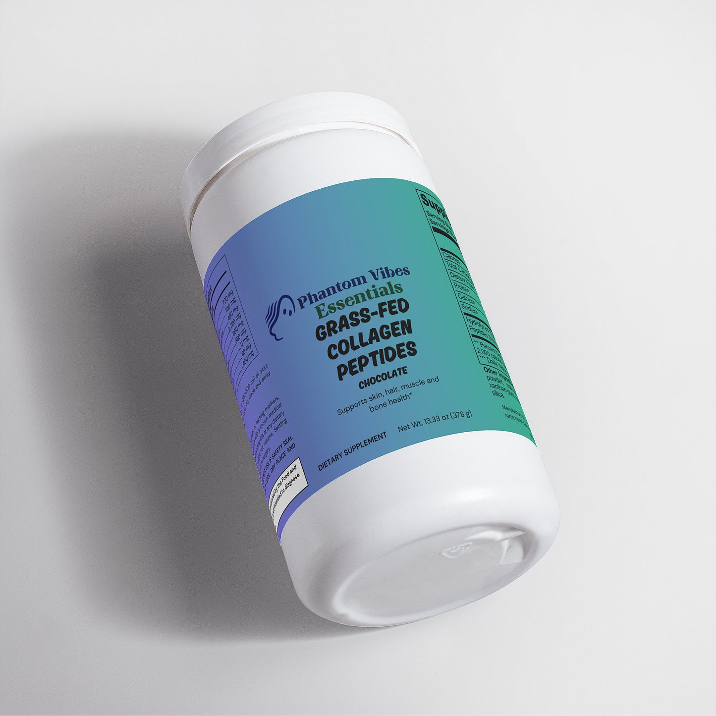 Grass-Fed Collagen Peptides Powder (Chocolate)