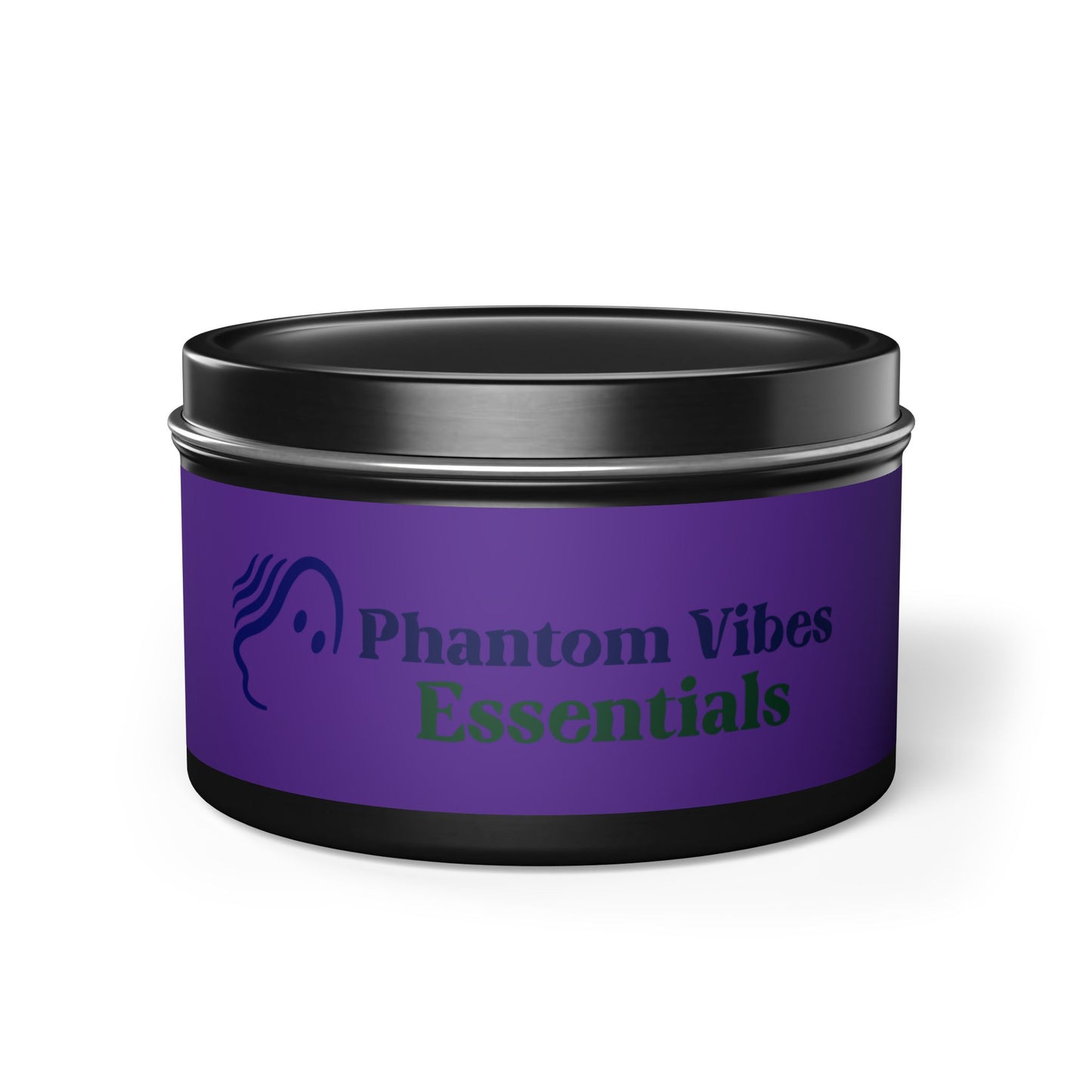 Phantom Vibes Essential Tin Candles - Relaxing Aromatherapy, Cozy Atmosphere, Meditation Gifts, Home Decor, Self-Care Essentials