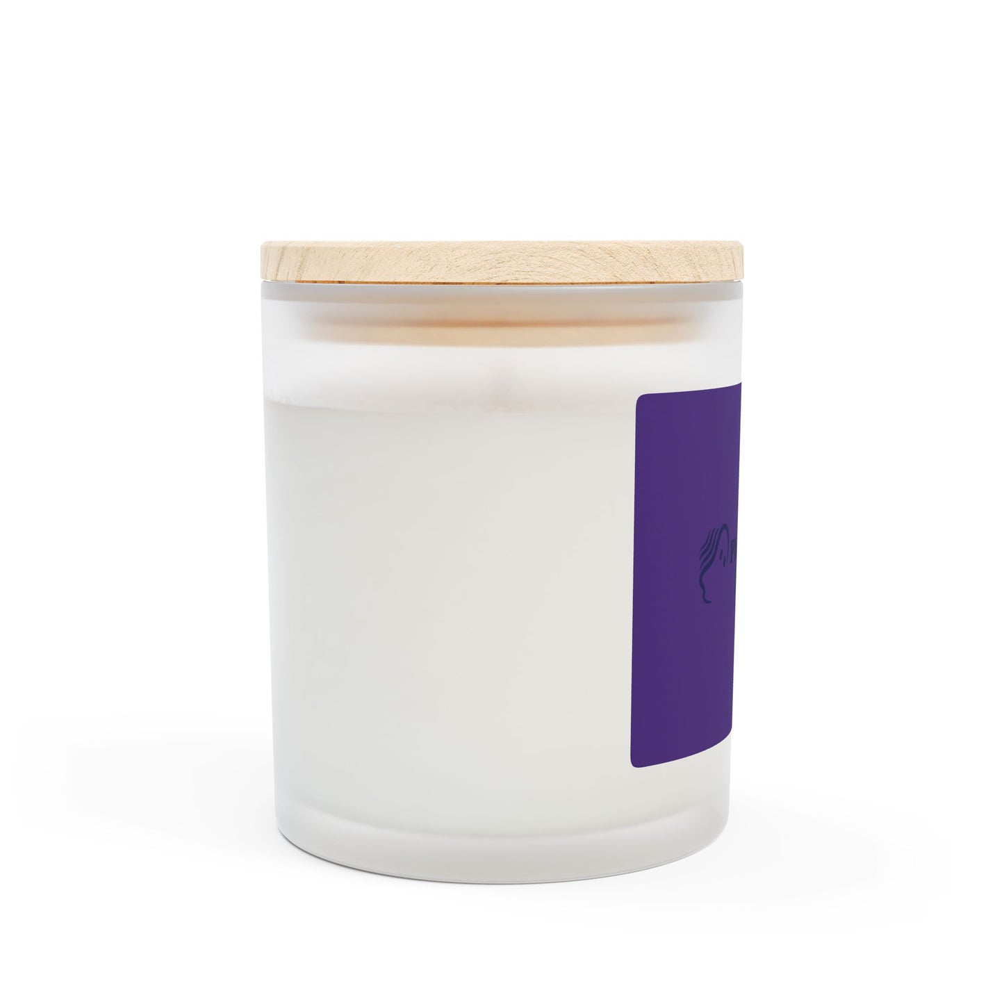 Phantom Vibes Frosted Glass Candle | Relaxing Home Decor, Aromatherapy Gift, Mindfulness Candle, Self-Care Essentials, Eco-Friendly