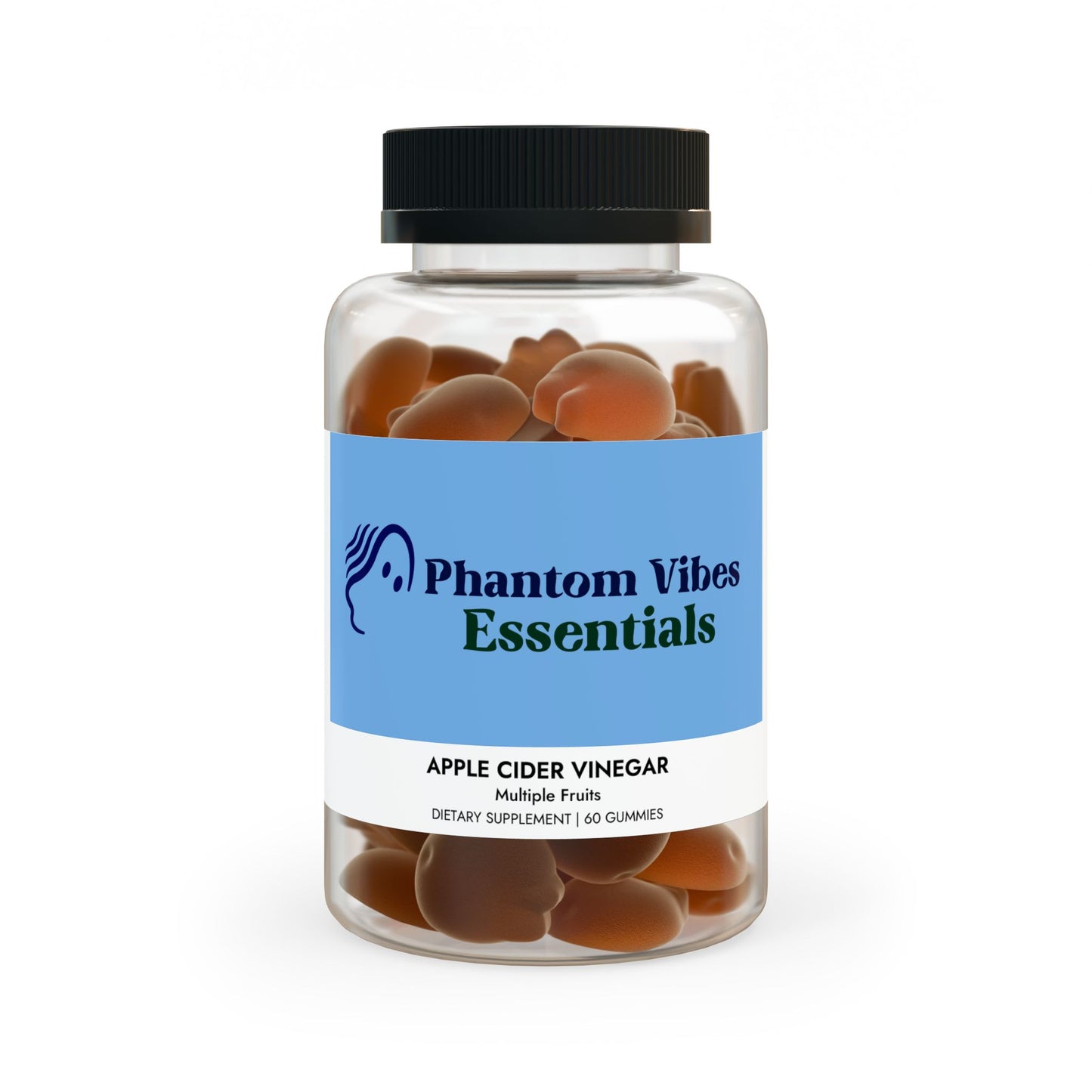 Apple Cider Vinegar Gummies (60 Gummies) - by Phantom Vibes