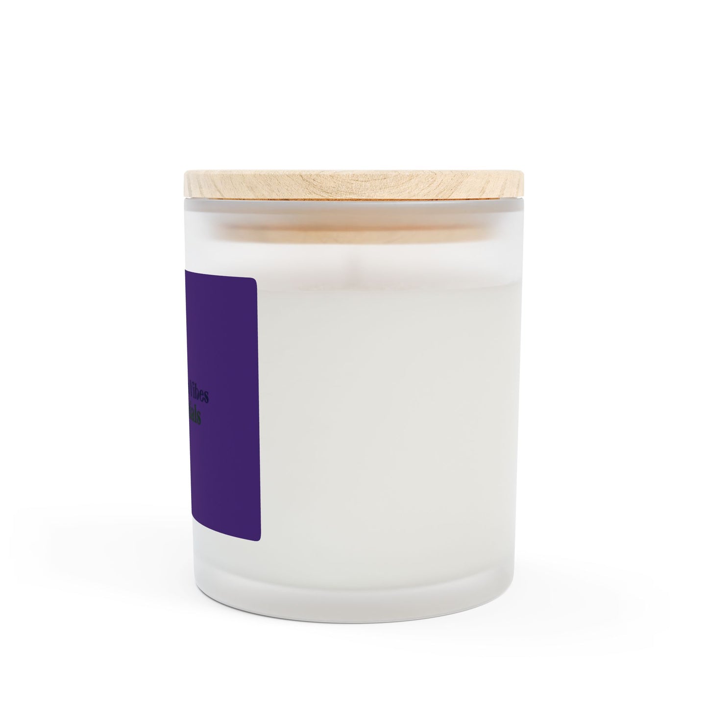 Phantom Vibes Frosted Glass Candle | Relaxing Home Decor, Aromatherapy Gift, Mindfulness Candle, Self-Care Essentials, Eco-Friendly