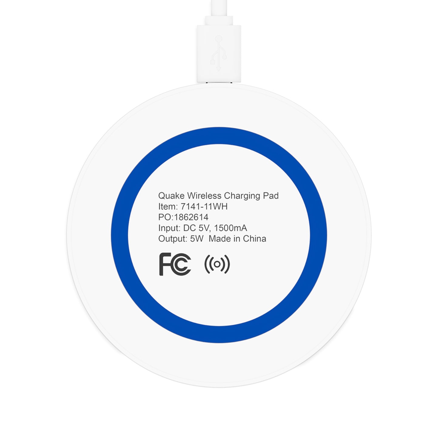 Quake Wireless Charging Pad | Modern Ghost Design for Home & Office