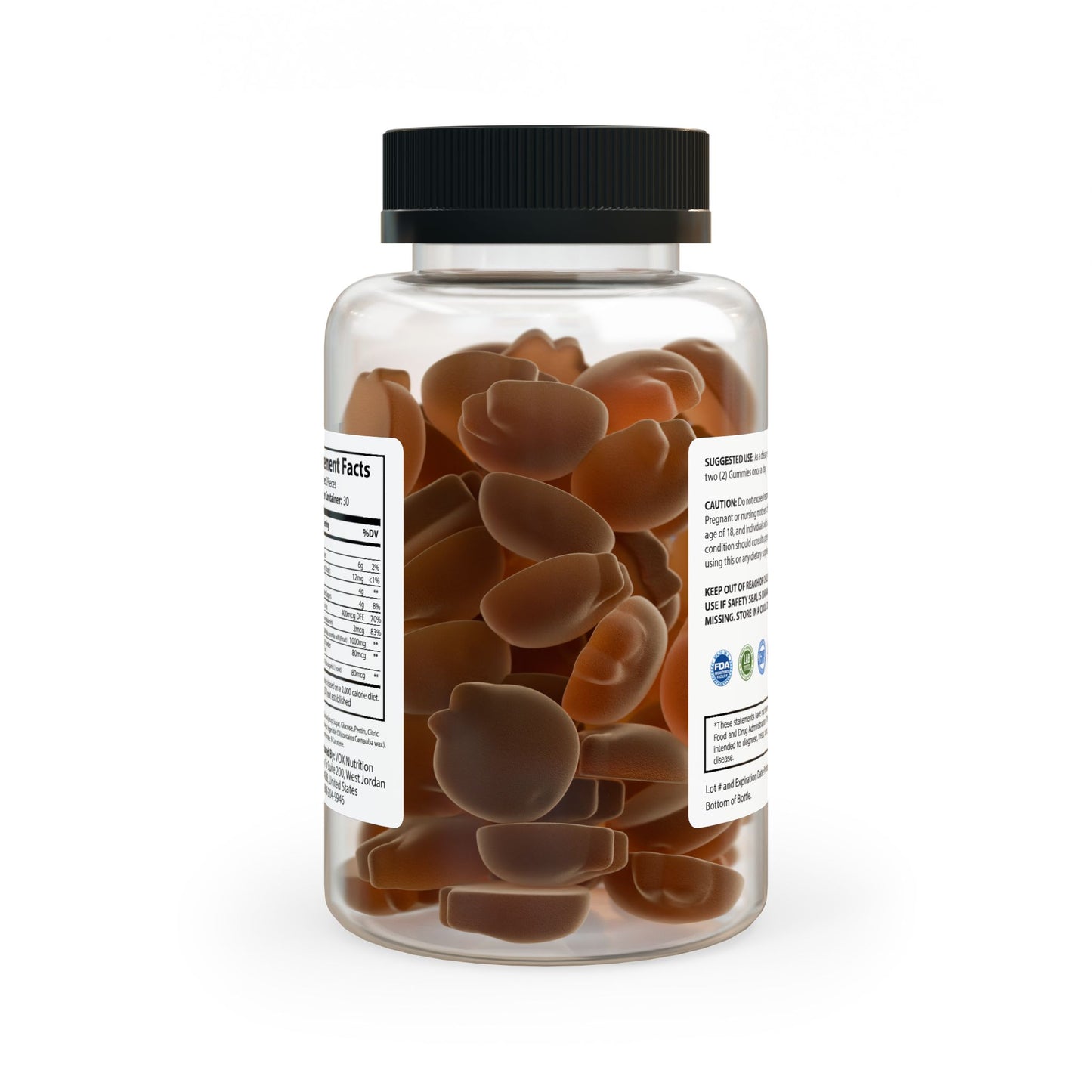 Apple Cider Vinegar Gummies (60 Gummies) - by Phantom Vibes