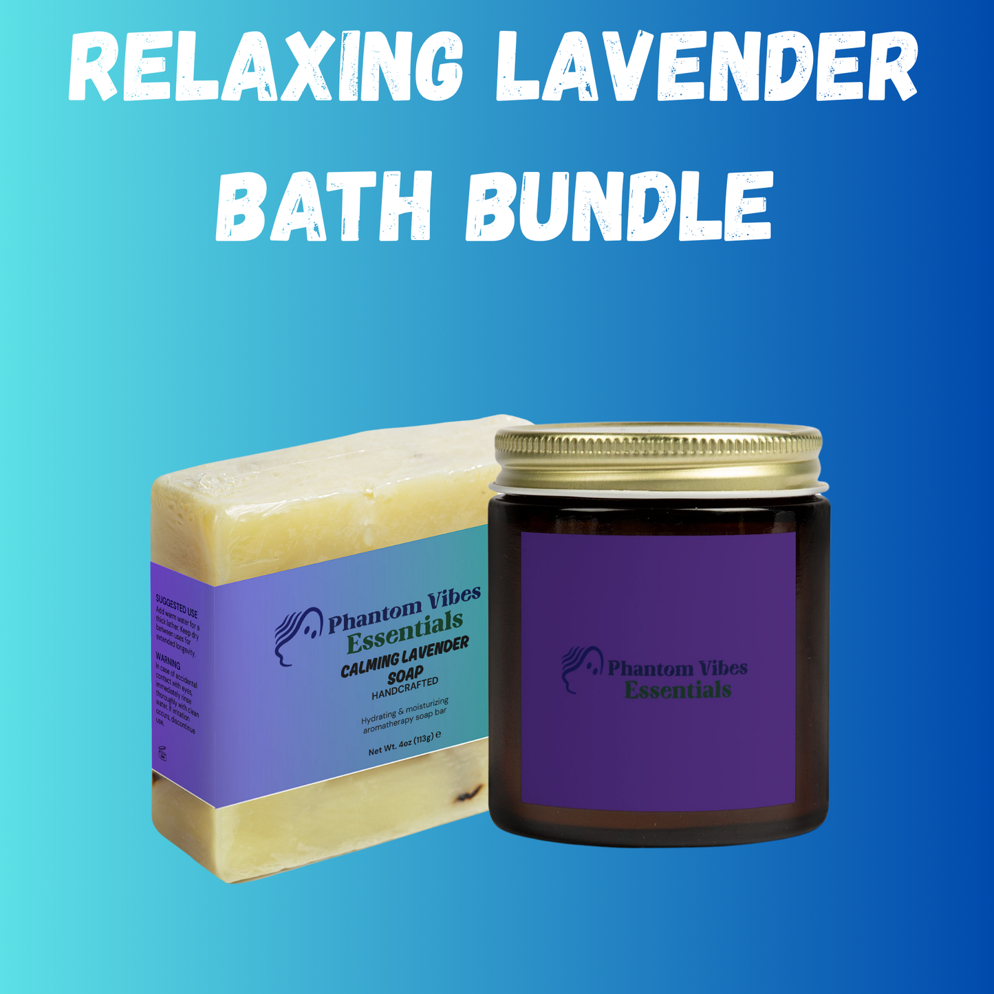 Relaxing Lavender Bath Bundle