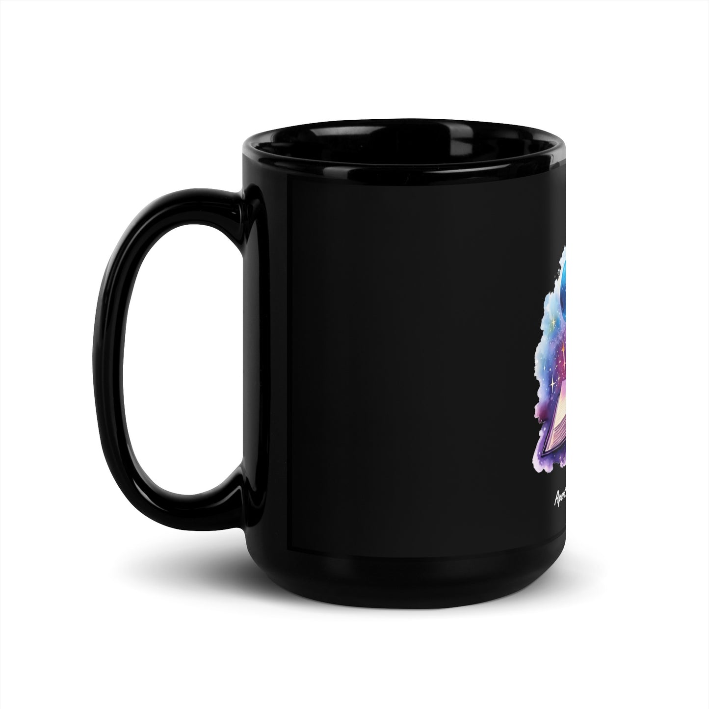 Aperture of The Starlight Sea | Black Glossy Mug