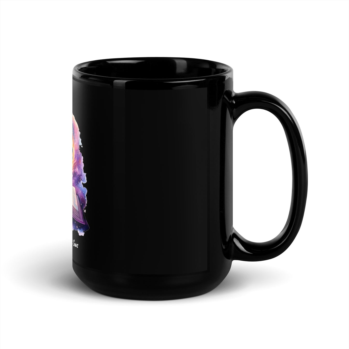 Aperture of The Starlight Sea | Black Glossy Mug