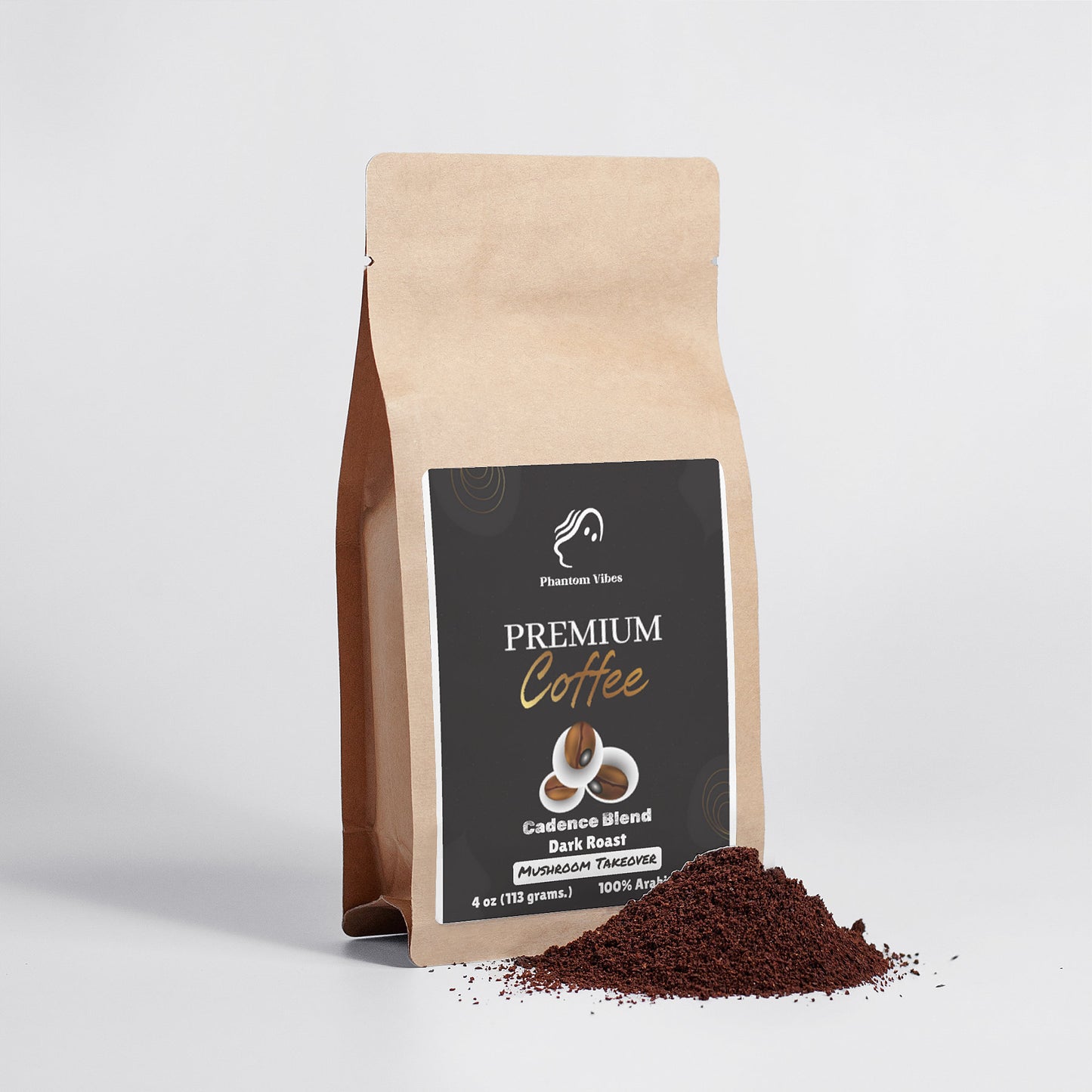 Mushroom Coffee Fusion - Lion’s Mane & Chaga 4oz