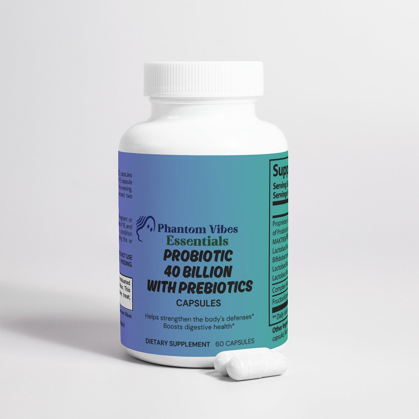Probiotic 40 Billion with Prebiotics