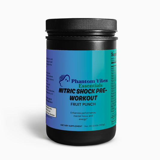 Nitric Shock Pre-Workout Powder (Fruit Punch)