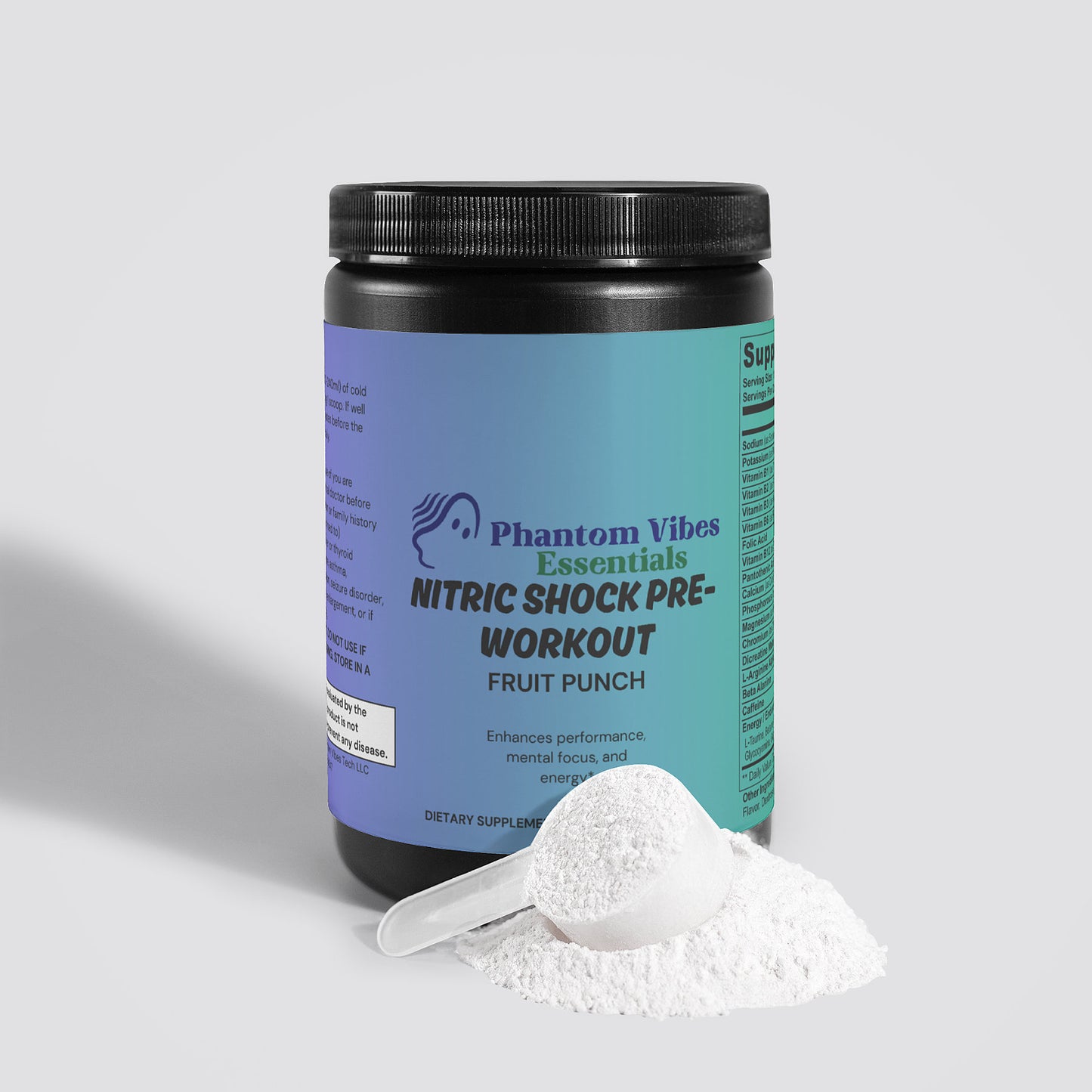 Nitric Shock Pre-Workout Powder (Fruit Punch)
